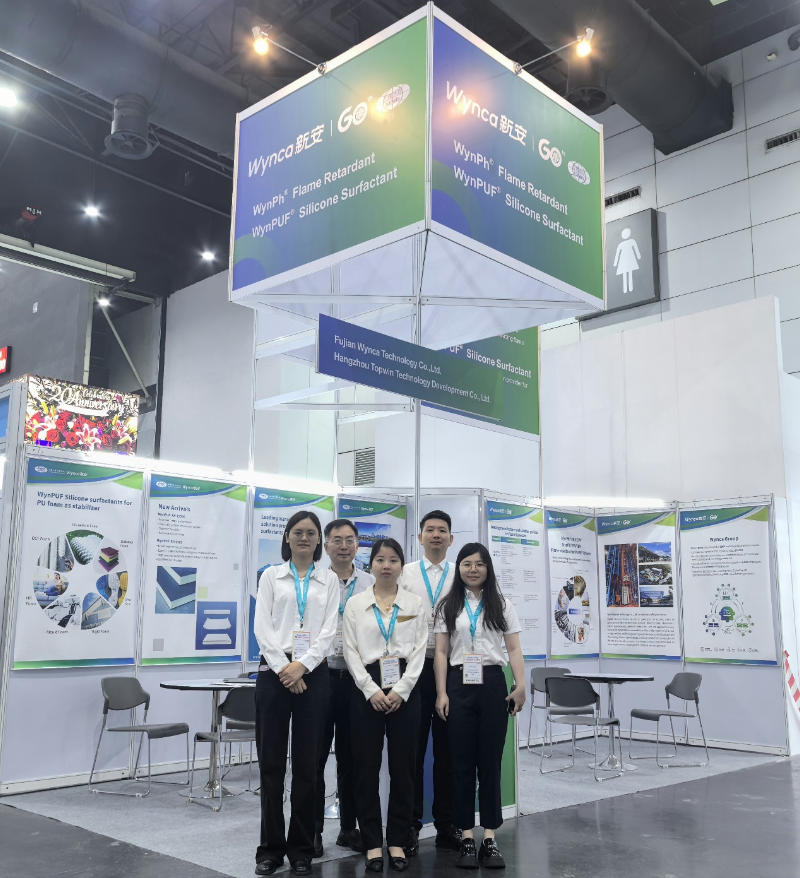 Silikonstabilisator von Hangzhou Topwin Shine in PU TECH Asia 2025